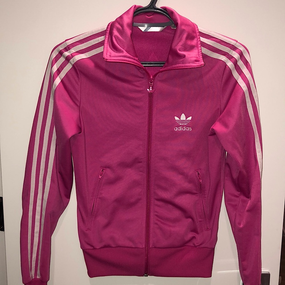 Pink Adidas Track Jacket